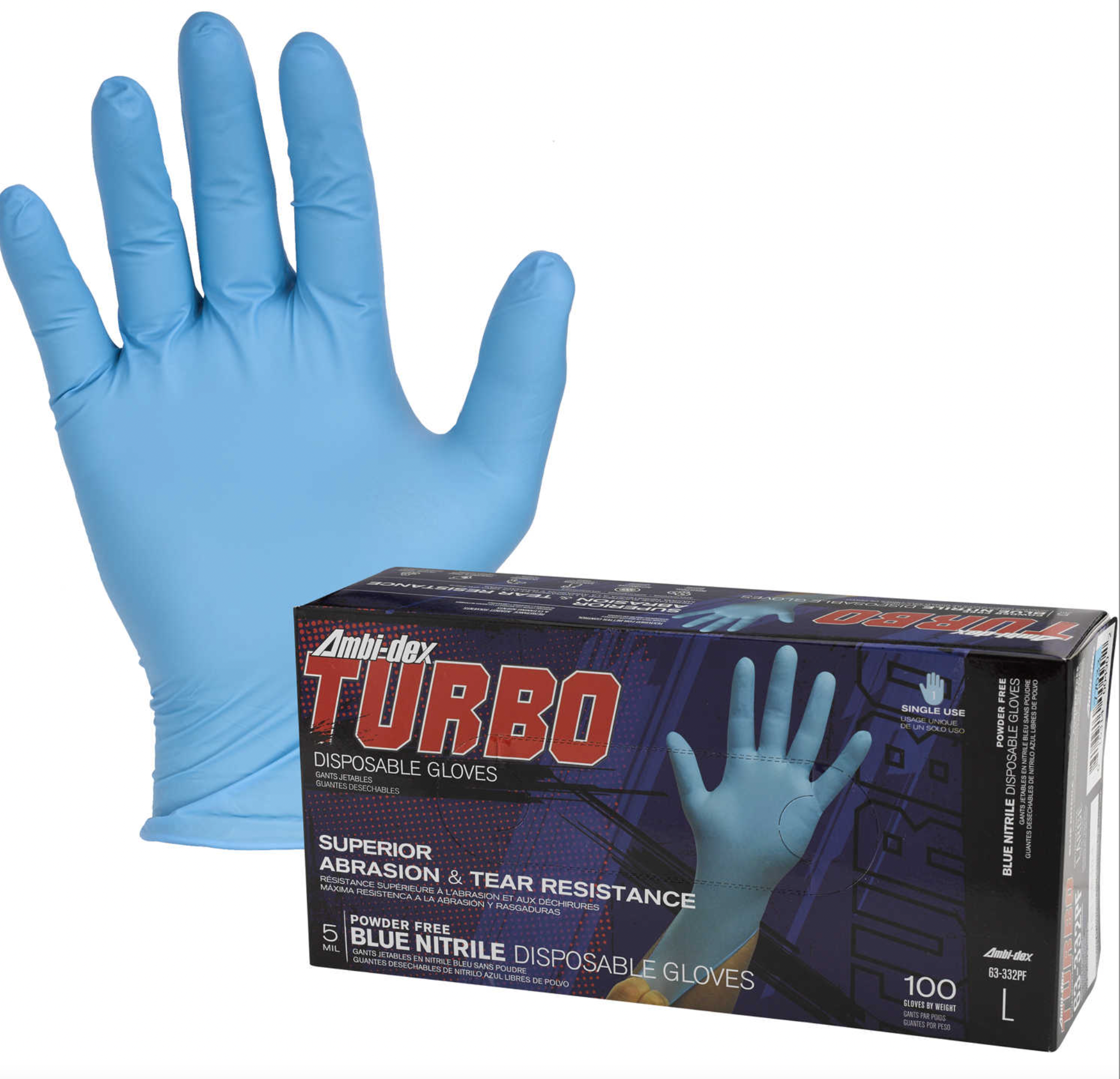 Nitrile disposable gloves 2024 5 mil