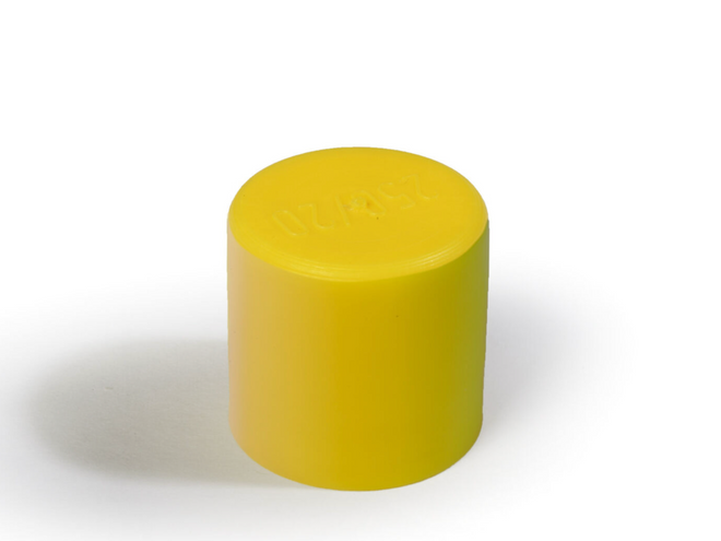 Yellow Cap for Watch Glass