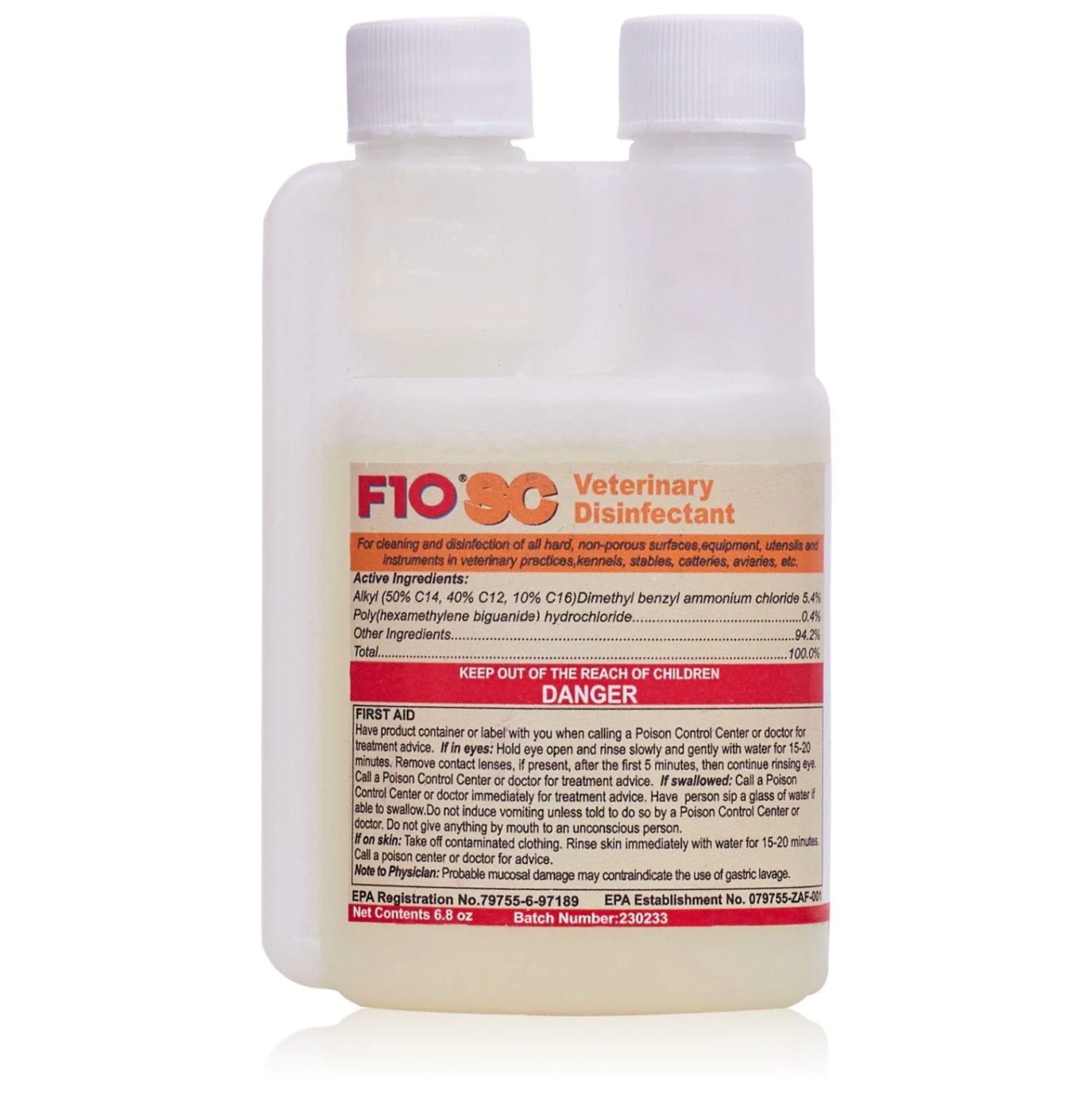 F10SC Veterinary Disinfectant Concentrate – Northwest Avian Specialty