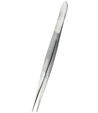 Forceps- DR Instruments 4.5 Inch Medium-Point Serrated