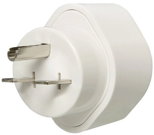 Seven Star 6PC American To European Plug Adapter – Type E/F USA To EU Schuko Plug, 2-Pin Round Output, SS409B