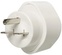 Plug Adapter, Type E or F Schuko plug to USA 220 Volt Nema 6-15P 15AMP