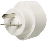 Plug Adapter, Type E or F Schuko plug to USA 220 Volt Nema 6-15P 15AMP